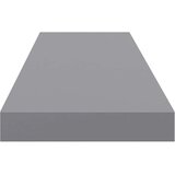  Plutajuće zidne police 4 kom sive 90 x 23,5 x 3,8 cm MDF | Eponuda.ba