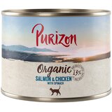  6 x 200 g / 400 g Purizon Adult po poskusni ceni - Losos in piščanec s špinačo (6 x 200 g) | shoptok.hr