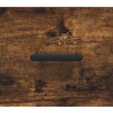  Komoda boja dimljenog hrasta 34,5x34x90 cm konstruirano drvo | shoptok.hr