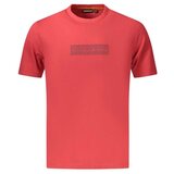 Napapijri muŠka majica np0a4iflsboxlogoss1/ crvena Cene