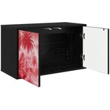 TV ormar za montažu na zid AACHEN 69 x 33 x 40 cm Crni hrast | shoptok.hr
