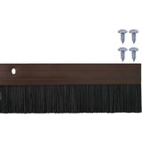  Držač četke za vrata 12 pcs Smeđa 100 cm Aluminijski legura | shoptok.hr