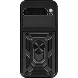 Oem Mayaxess, Pokrov za Google Pixel 9 Pro XL Ring Support Drsni pokrov kamere, Črna, (5000215855) | Shoptok.si