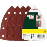 Bosch 25 delni set brusnih listova za multi-brusilicu, granulacija 40, 80, 120, 180 ( 2607017112 )