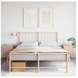 vidaXL Noćni ormarići 2 kom ružičasti 36 x 39 x 50 5 cm čelični | shoptok.hr