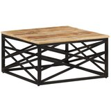  Stolić za kavu 68 x 68 x 35 cm od masivnog drva manga | shoptok.hr