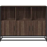  Komoda smeđi hrast 100x35x76 cm konstruirano drvo | shoptok.hr