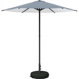 vidaXL Vrtni dežnik 230 x 230 cm Poliester Pravokotna Modra in bela, (5000252535) | Shoptok.si