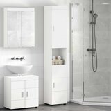  Set ormarića za kupaonicu TULUM Bijelo 37 x 31,5 x 203 cm | shoptok.hr