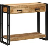  Konzolna stolica Smeđa 90 x 33 x 75 cm Čvrsto drvo manga | shoptok.hr