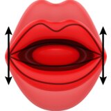 Mia. Klitoralni Stimulator Siena Triple Pleasure Red | Shoptok.si
