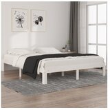  Za krevet od masivne borovine bijeli 160 x 200 cm | shoptok.hr