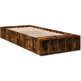  Okvir za krevet boja hrasta 120 x 200 cm konstruirano drvo | shoptok.hr
