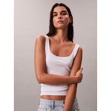 Calvin Klein Jeans Top crna / bijela | shoptok.hr