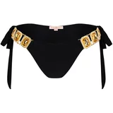 Moda Minx Bikini hlačke 'Boujee' zlata / črna