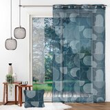Douceur d intérieur Tamno plava prozirna zavjesa 140x280 cm Esquisse – | shoptok.hr