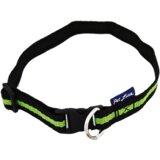 Pet Line Ogrlica za pse, 15mm, 30-47cm, Zeleno-crna Cene