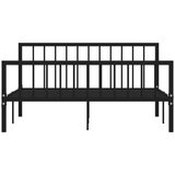  Za krevet crni metalni 160 x 200 cm | shoptok.hr