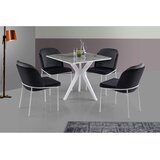  Kare Ares - 1472 WhiteGrey Dining Table Cene