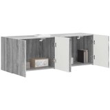 TV stenska omara 2 pcs Siva Sonoma 59,5 x 31 x 40 cm, (5000092107) | Shoptok.si