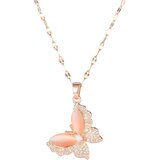 IZMAEL Ogrlica XI-15234 - Zlata / Roza | Shoptok.si