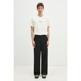 Fred Perry Pamučna majica za muškarce, boja: bež, s aplikacijom, M4580.F79 | shoptok.hr