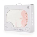 Cangaroo deka sherpa 80x110 cm Little friends pink | shoptok.hr
