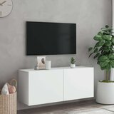  Zidni TV ormarić bijeli 100x30x41 cm | shoptok.hr