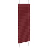  Plisirana zavjesa Bordo crvena 45x100 cm Širina tkanine 44,4 cm Poliester | shoptok.hr
