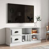 TV ormarić bijeli 102x35 5x47 5 cm od konstruiranog drva Cijene