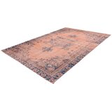 Kayoom RAVNO TKANA PREPROGA Vintage 8406 Blau 200/290 cm potiskano modra | Shoptok.si