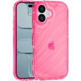 Apple aurora wave maska za iphone 16 plus - crvena | Eponuda.com