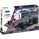 Cobi Toys COBI: BWT Alpine F1 dirkalni avto s pit stopom, komplet za sestavljanje (1685) | Shoptok.si