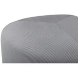Venture Home trokutasti puf Peg (art. 15570-995) ⌀46 × 41 cm, siva | shoptok.hr