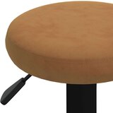  Barski stolčki 2 kosa rjav žamet, (22126069) | Shoptok.si