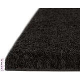  Otirač crni 80 x 100 cm čupavi od kokosovih vlakana | shoptok.hr