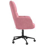  Stolica za opuštanje ružičasta baršunasta | shoptok.hr