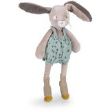 Moulin Roty pllišana igračka - sivi zeka - trois petits lapins Cene