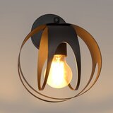  Zidna svetiljka MOONLIGHT 1xE27/15W/230V crna | Eponuda.com