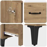  Highboard s ladicama Umjetnički hrast 70 x 31 x 115 cm | shoptok.hr
