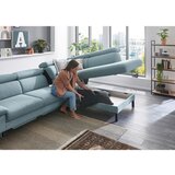 Pure Home Comfort SEDEŽNA GARNITURA, tkanina turkizna, modrosiva | Shoptok.si