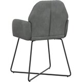  Trpezarijske stolice 2 pcs Baršun Tamnosiva 55 x 50 x 84 cm | shoptok.hr