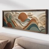 WALLXPERT LAC001-150 Multicolor Decorative Framed MDF Painting | Eponuda.com