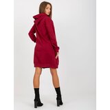 RELEVANCE Tunic-RV-TU-8356.90-burgundy | Shoptok.si