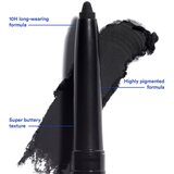 3INA The Automatic Lip Pencil črtalo za ustnice odtenek 900 - Pure black 0.35 g | Shoptok.si
