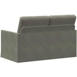  Kauč za dvoje Svjetlosiva 130 x 81 x 82 cm Kordura tekstil Slike