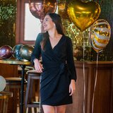 Céleste Kratke obleke MARILIN Črna | Shoptok.si