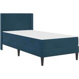  Okvir kreveta s madracem s uzglavljem 2 pcs Plava Baršun - Plava 100 x 200 cm | shoptok.hr