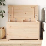  Kutija za pohranu 80 x 40 x 45 5 cm od masivne borovine | shoptok.hr