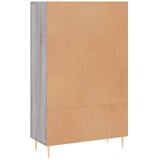  Visoka komoda siva boja hrasta 69,5x31x115 cm konstruirano drvo | Eponuda.ba